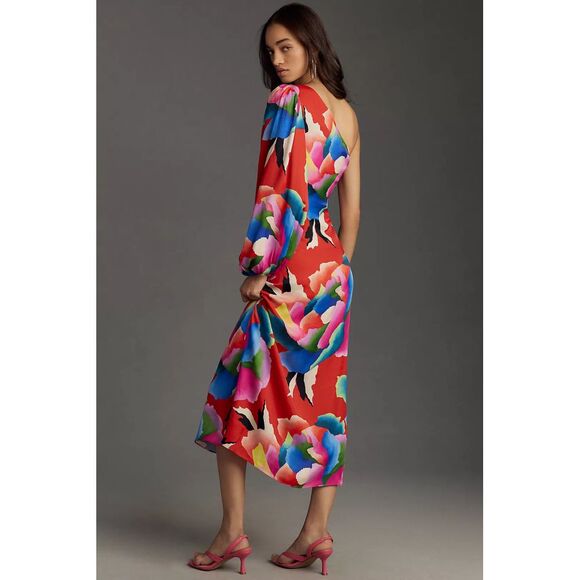 FARM Rio One Shoulder Multicolor Dress - Picture 2 of 9
